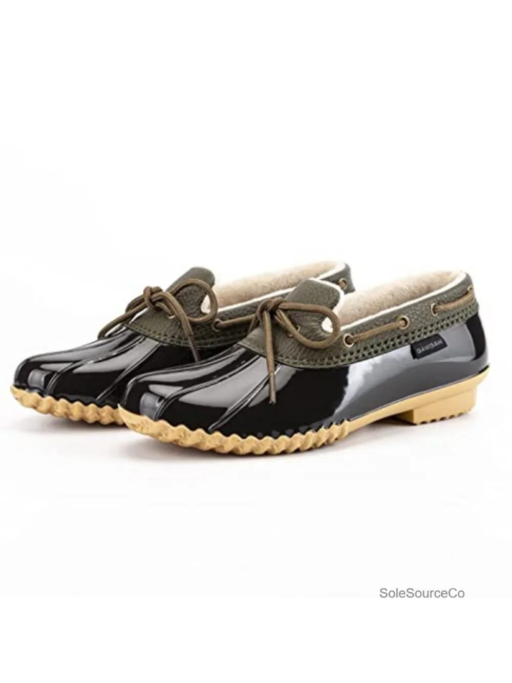 Waterproof Women's Duck Shoes - Slip On Ankle Rain Boots - Anti-Slip Garden